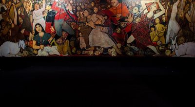 Quadro de Teresa Costa Rego é uma homenagem às mulheres de Tejucupapo - DIVULGAÇÃO