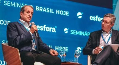 O presidente do PL, Valdemar Costa Neto, em evento com empresários de São Paulo - Foto: Divul...